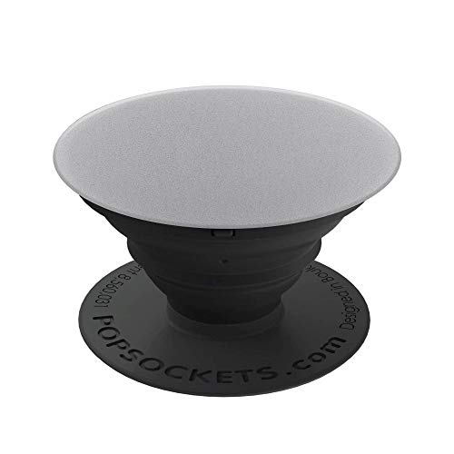 PopSockets: Collapsible Grip & Stand for Phones and Tablets – Aluminum Grey