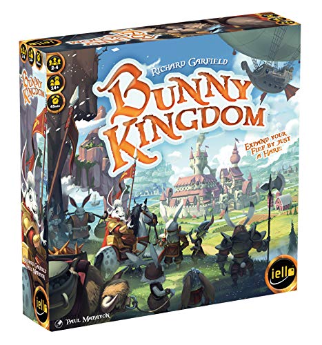 IELLO: Bunny Kingdom, Strategy Board Game, Expand Your Fief by Just a Hare, 45 Minute Play Time, 2 to 4 Players, for Ages 14 and Up