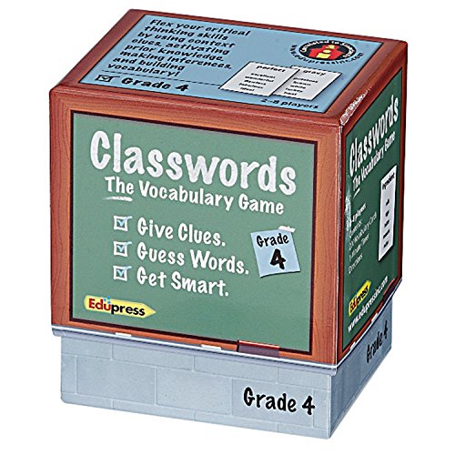 Edupress EP-3752 Grade 4 Classwords Vocabulary Game Grade 3″ Height, 3.75″ Wide, 4.25″ Length(Pack of 201)