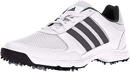 adidas Men’s Tech Response Golf Shoe, White, 7.5 M US