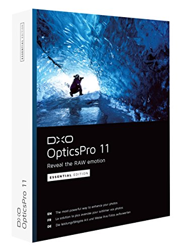 DxO Labs OpticsPro 11 Essential Edition Photo Enhancing Software, DVD