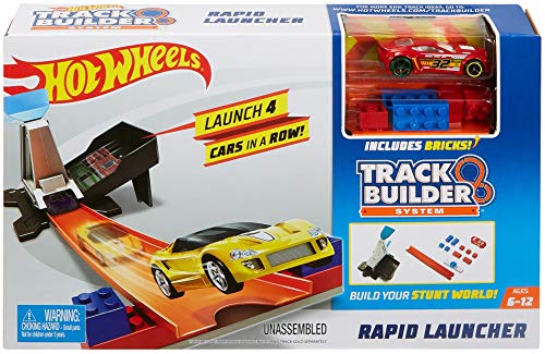 Hot Wheels Track Builder Rapid Launcher Playset | The Storepaperoomates Retail Market - Fast Affordable Shopping
