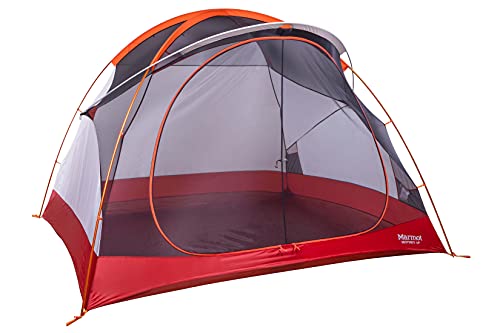 Marmot Midpines 6-Person Tent | Weather-Resistant and Durable, Orange Spice/Arona