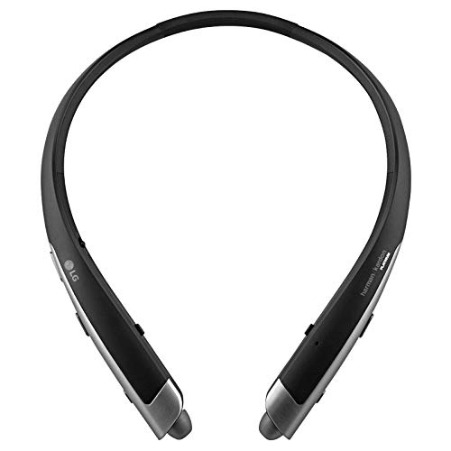 LG Tone Platinum HBS-1100 – Premium Wireless Stereo Headset – Black (Renewed)