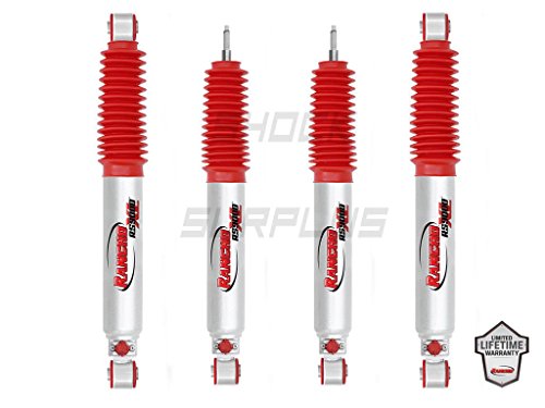Rancho RS9000XL Adj Shock Set compatible with 2005-2016 Ford F250 F350 Super Duty 4WD by Rancho