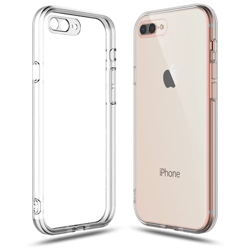 Shamo’s Crystal Clear Protection: iPhone 8 Plus and 7 Plus Clear Case – Slim, Lightweight, and Scratch-Resistant for Ultimate Phone Protection