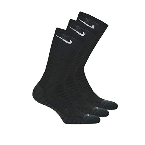 Nike Dry Cushion Crew Training Socks 3-Pair Pack Black/Anthracite/White XL (US Men’s Shoe 12-15)