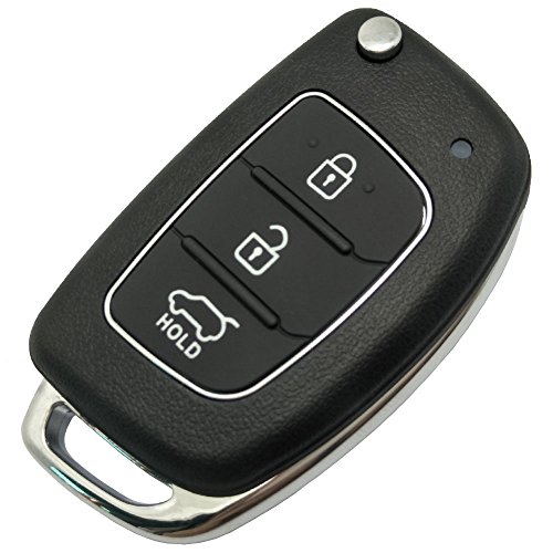 Horande Replacement Key Fob Cover Case fit for Hyundai Sonata Santa fe Keyless Entry Remote Control Key Fob Shell