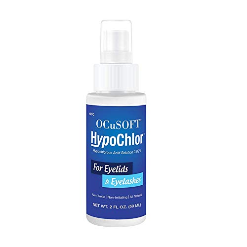 OCuSOFT HypoChlor Solution for Eyelids/Eyelashes, 2oz (2 Pack)