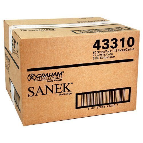Sanek Neck Strips Master Case of 4 Cartons – 2880 Strips by Sanek