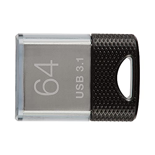 PNY 64GB Elite-X Fit USB 3.1 Flash Drive – 200MB/s, Color-Black