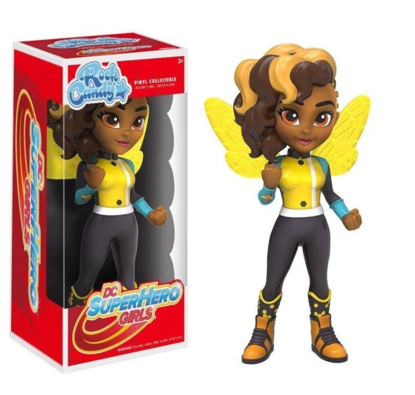 Funko Girls Rock Candy: DC Super Hero-Bumble Bee Action Figure