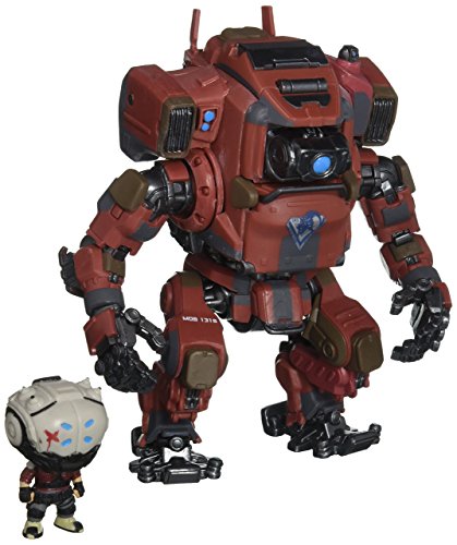Funko Pop Titanfall 2 Collection – Includes Sarah and Mob 1316 – Bring The Action Game into Reality with These Figurines – Functional Control Compartment for Sarah – Detailed Design,Multi-colored,6″