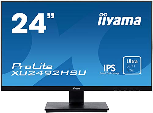 iiyama ProLite XU2492HSU 23.8″ Full HD IPS Matt Black computer monitor