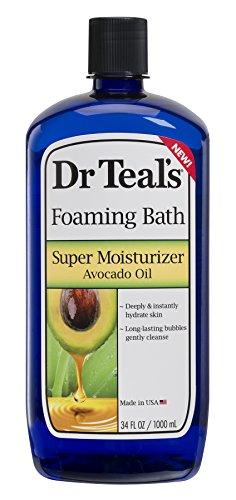 Dr Teal’s Ultra Moisturizing Foaming Bath with Avocado Oil, 34 Fluid Ounce (Packaging May Vary)