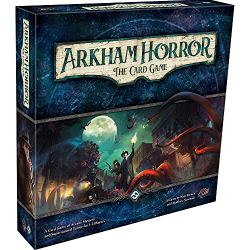 Arkham Horror The Card Game | Horror , Mystery Game | Cooperative Card Games for Adults and Teens Ages 14 and up | 1-2 Players | Average Playtime 1-2 Hours | Made by Fantasy Flight Games
