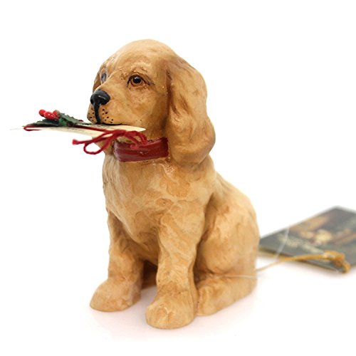 Bethany Lowe Designs, Inc. 4 Inch Christmas Puppy, Polyresin, Best Friend Dog, Holiday Figurines, Td5087