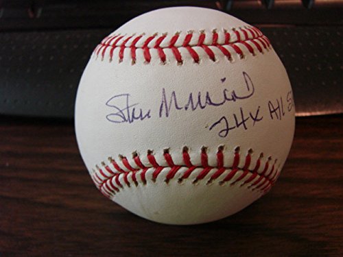 Stan Musial Autograph / Signed Baseball St. Louis Cardinals 24 X All Star