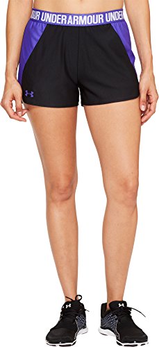 Under Armour Women’s New Play Up Shorts Black/Constellation Purple/Constellation Purple Shorts
