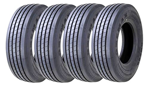 Set of 4 New Heavy Duty All Steel ST235/85R16-14PR TL Radial Trailer Tire