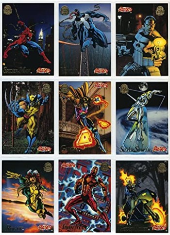 200 Card Gift Box Containing Assorted Fleer and Skybox Marvel Cards From 1993-1996 Including assorted cards from the following sets: Marvel Masterpieces, Marvel Universe, Ultra Xmen, Fleer Spiderman and a Bonus Limited Edition Insert Card | The Storepaperoomates Retail Market - Fast Affordable Shopping