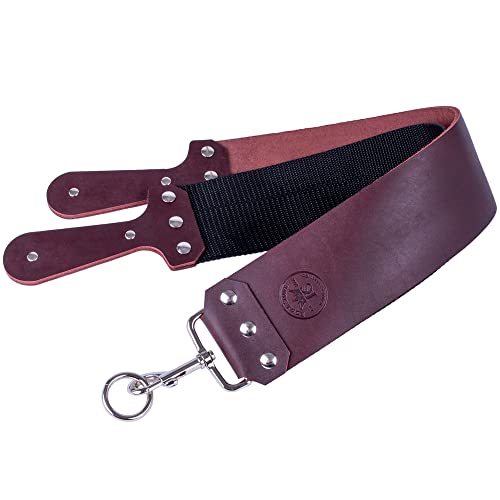 RoyalShave 3″ Red Latigo Leather Straight Razor Strop