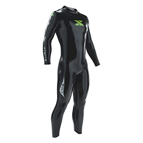 XTERRA Wetsuits – Men’s Volt Triathlon Wetsuit – Full Body Neoprene Wet Suit (3mm Thickness) (Small) | Designed for Open Water Swimming – Ironman & USAT Approved