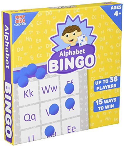 Alphabet Bingo, Up to 36 Players by Pint-Size Scholars