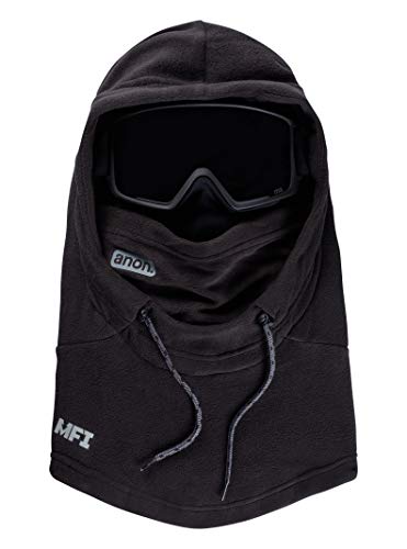 Anon MFI Fleece Helmet Hood Clava, Black W20