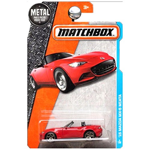 Matchbox 2016 MBX Adventure City Series ’15 Mazda MX-5 Miata 1:64 Scale Collectible Die Cast Metal Toy Car Model 3/125
