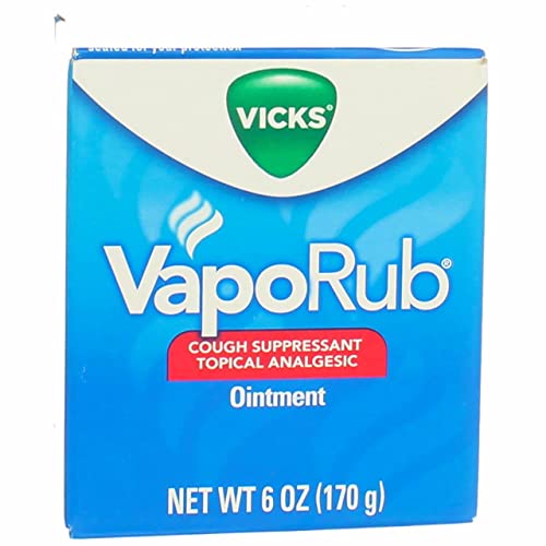 Vick’s VapoRub Ointment, 6 oz (5 Pack)