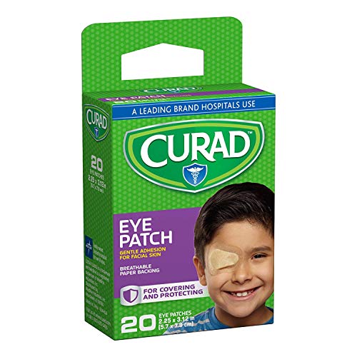 Curad Eye Patches Regular 20 Each (Pack of 4)