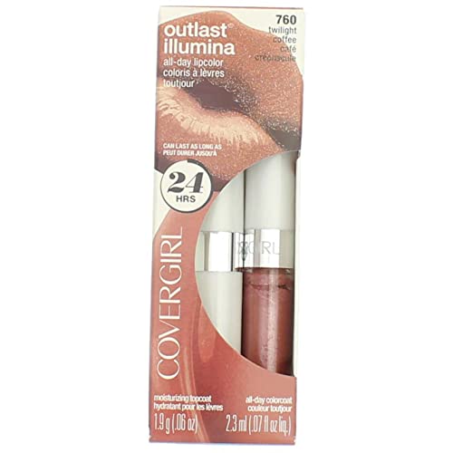 CoverGirl Outlast All Day Lipcolor 760 Twilight Coffee 1 Kit