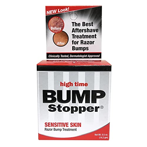 High Time Bump Stopper Sensitive Skin Razor Bump Treatment, 0.5 oz (Pack of 5)