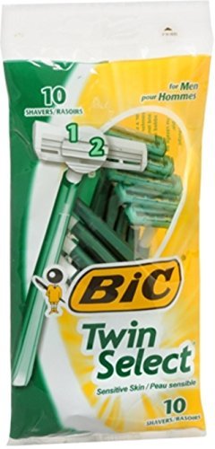 Bic Twin Select Mens Size 10ct