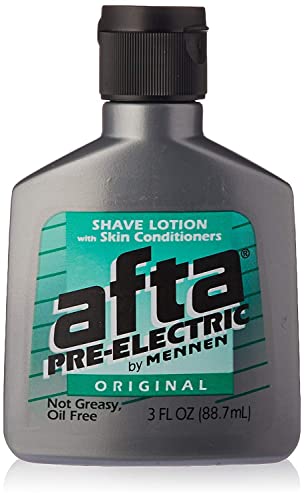 Afta Pre-Electric Shave Lotion With Skin Conditioners Original 3 oz (Pack of 10)