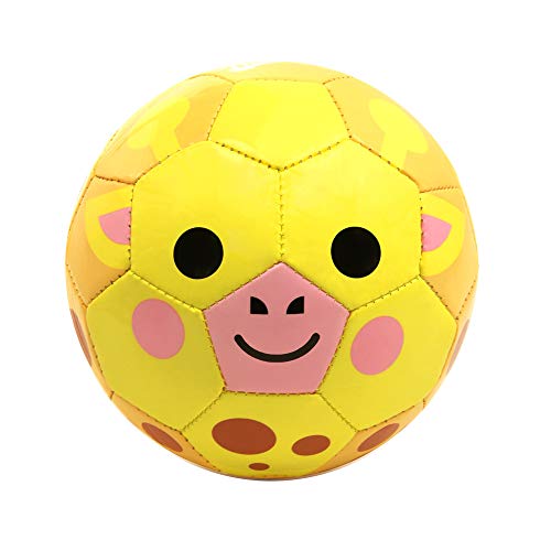 Daball Kid and Toddler Soccer Ball – Size 1, Pump and Gift Box Included (Jim, The Giraffe)
