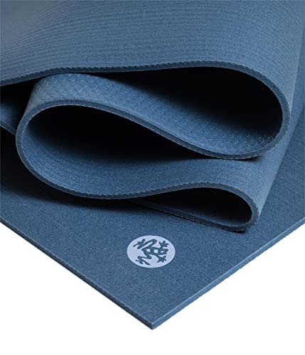 Manduka PRO Yoga Mat – Premium 6mm Thick Mat, Eco Friendly, Oeko-Tex Certified, Free of ALL Chemicals, High Performance Grip, Ultra Dense Cushioning for Support & Stability in Yoga, Pilates, Gym and Any General Fitness – 71 inches, Odyssey