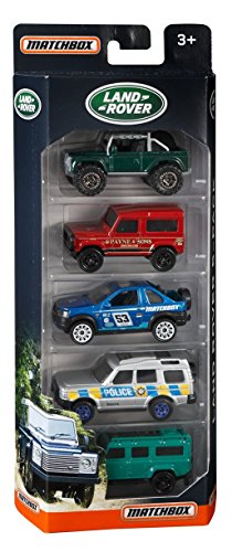 Matchbox 2017 Land Rover 1:64 Scaled 5-Pack