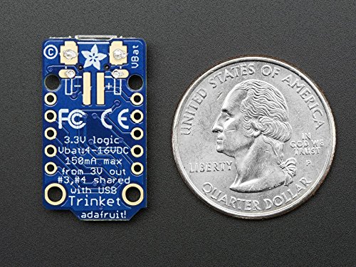 Adafruit Trinket – Mini Microcontroller – 3.3V Logic [ADA1500]