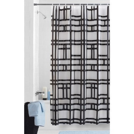 Mainstays Elements PEVA Shower Curtain