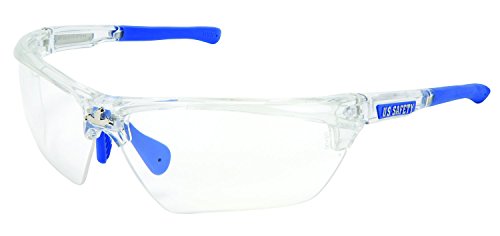 MCR Safety DM1320PF Clear Max6 Dominator DM3 Safety Glasses with Clear Frame