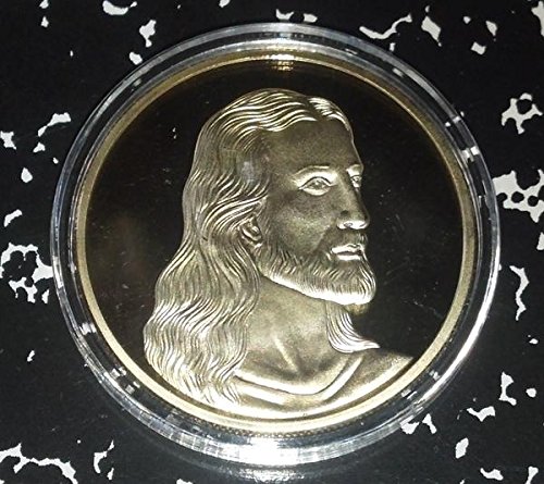 Da Vinci Jesus Last Supper Religious Gold Plated Challenge Art Coin