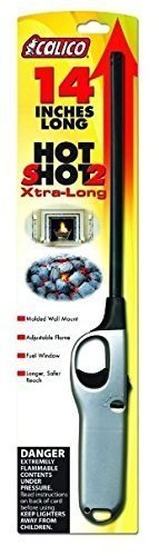 2 Pack – Calico® XL Candle Lighter-Silver Color