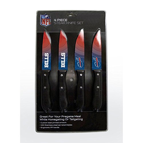 Sports Vault NFL Buffalo Bills Steak Knive Set , 9.75″ | The Storepaperoomates Retail Market - Fast Affordable Shopping