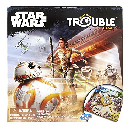 Hasbro Gaming Trouble Game: Star Wars Edition