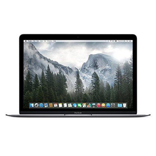 Apple Macbook 12in Laptop w/Retina Display – (512GB, Gray) (Renewed)