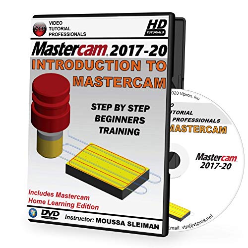 Mastercam 2017-2020 – Introduction To Mastercam Video Tutorial in 720p HD