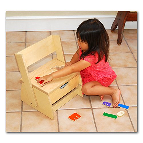 Step ‘n Store Name Puzzle Stool | The Storepaperoomates Retail Market - Fast Affordable Shopping