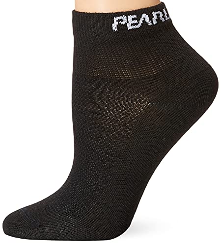 Pearl iZUMi Women’s Attack Low Socks, Black, Large, Medium